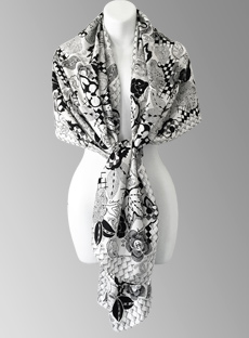19A-BWSilkStole-1-1-312 19A-BWSilkStole-1-1-312